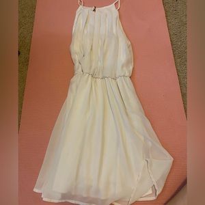 White classy Windsor dress